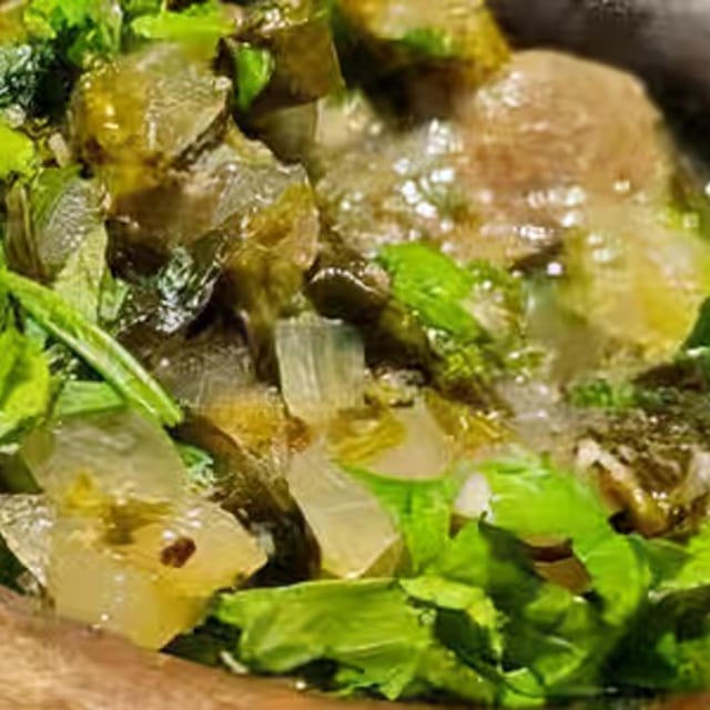 Vegetarian Chakapuli.